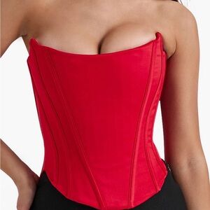 House of CB Satin Corset Top – Size M